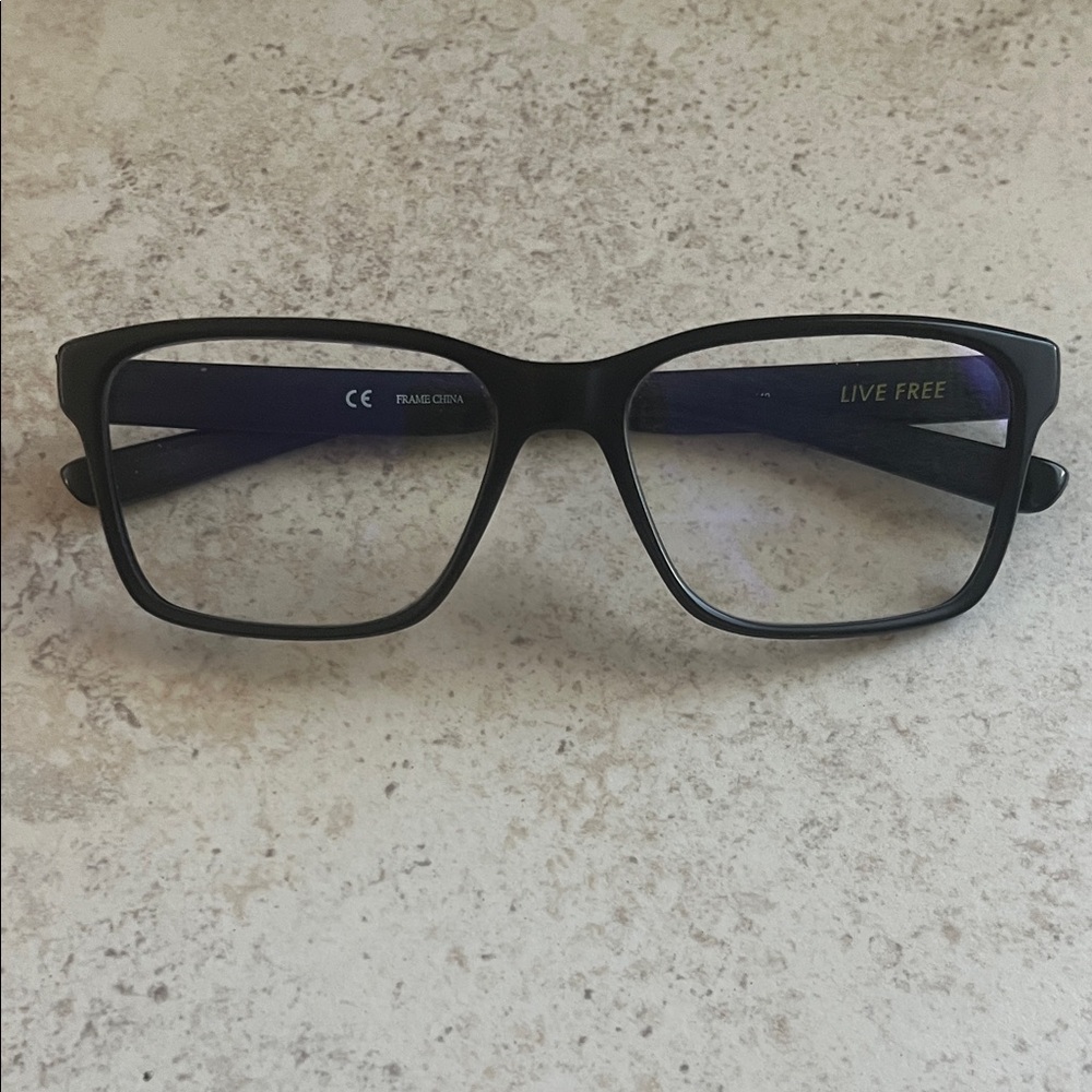 Black Square Glasses
